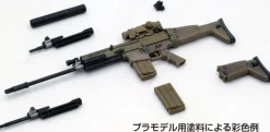 Tomytec LittleArmory LA003 SCAR-H Type 1/12 Model Kit JAPAN OFFICIAL