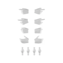 Tomytec Figure*LittleArmory LA-OP21 Gun Holding Hand for Megami Device White Model Kit