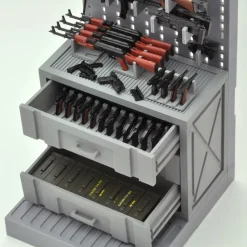 Tomytec Figure*LittleArmory LD006 Gun Rack B 1/12 Model Kit JAPAN OFFICIAL