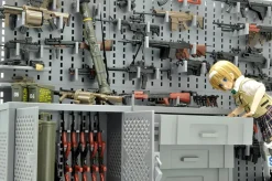 Tomytec Figure*LittleArmory LD006 Gun Rack B 1/12 Model Kit JAPAN OFFICIAL