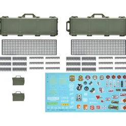 Tomytec Figure*LittleArmory LD050 Military Hard Case C2 1/12 Model Kit JAPAN OFFICIAL