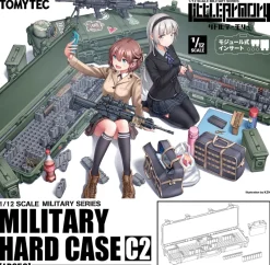 Tomytec Figure*LittleArmory LD050 Military Hard Case C2 1/12 Model Kit JAPAN OFFICIAL