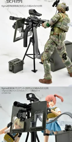 Tomytec Figure*LittleArmory LD052 M134 Type Defensive Config 1/12 Model Kit JAPAN