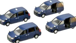 Tomytec Figure*The Car Collection Basic Set Select Japan Taxi Dark Blue 1/150 JAPAN