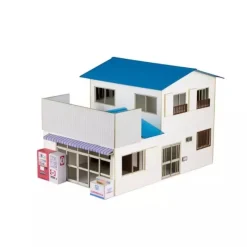 Plum Figure*Town Corner Accessory Series Store General Store 1/80 Paper kit JAPAN OFFICIAL