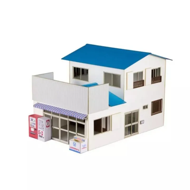 Plum Figure*Town Corner Accessory Series Store General Store 1/80 Paper kit JAPAN OFFICIAL
