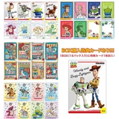 Ensky Cards*TOY STORY Clear Card Collection Gum First Press Limited TCG Candy Toy JAPAN