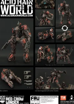 TOYS ALLIANCE Figure*Acid Rain FAV-A112 Red Crow Winder Type 12WDr 1/18 Action Figure