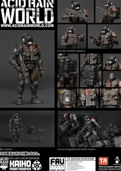 TOYS ALLIANCE Acid Rain FAV-A134 Kaiho Paratrooper 1/18 Action Figure JAPAN