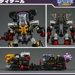 52Toys Beast Box Mega Mechabeast BMM-01 Psychotrain Action Figure JAPAN OFFICIAL