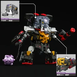 52Toys Beast Box Mega Mechabeast BMM-01 Psychotrain Action Figure JAPAN OFFICIAL