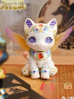 TOYSCOMICxBLACKBOX Figure*TOYSCOMIC x BLACKBOX Bastet White Action Figure JAPAN OFFICIAL