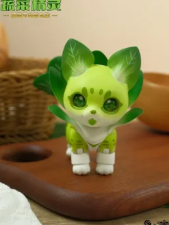 TOYSCOMIC x BLACKBOX Vegetable Fairy Mini Bok Choy Serval Action Figure JAPAN