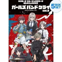 BUSHIROAD Cards*Trading Card Collection Clear Girls Band Cry vol.2 Booster Pack Box TCG JAPAN