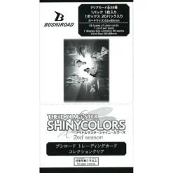 Bushiroad Cards*Trading Card Collection Clear THE IDOLM@STER SHINY COLORS 2nd Booster Box TCG
