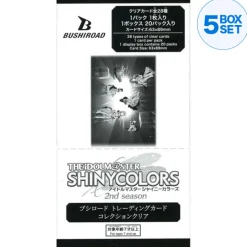Bushiroad Cards*Trading Card Collection Clear THE IDOLM@STER SHINY COLORS 2nd Booster Box TCG