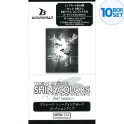 Bushiroad Cards*Trading Card Collection Clear THE IDOLM@STER SHINY COLORS 2nd Booster Box TCG