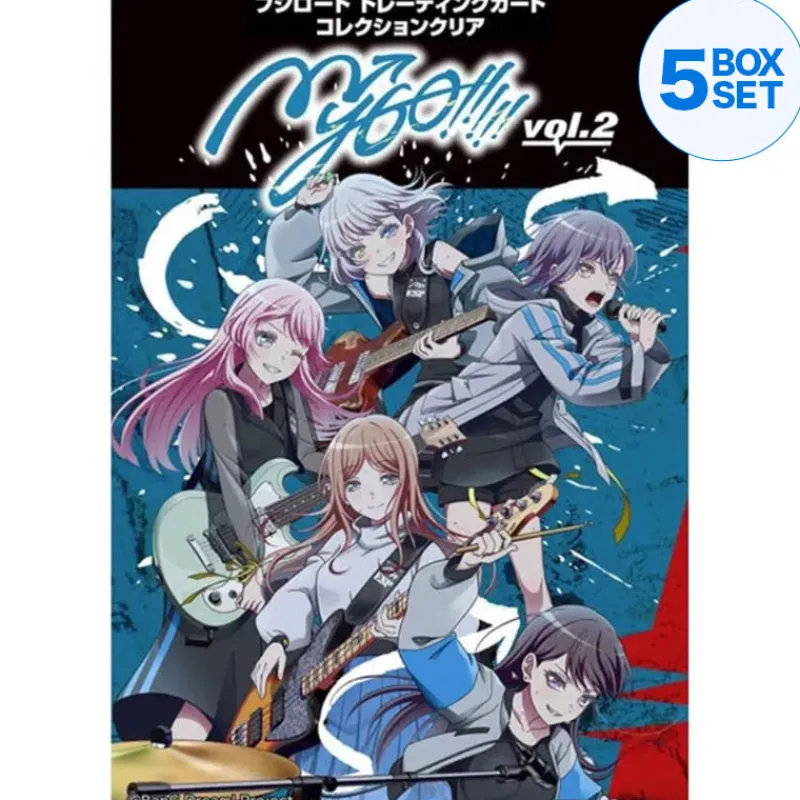 BUSHIROAD Trading Card Collection Clear MyGO!!!!! vol.2 Booster Pack Box TCG JAPAN