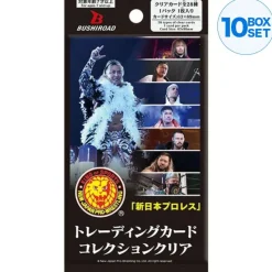 BUSHIROAD Cards*Trading Card Collection Clear New Japan Pro-Wrestling TCG Booster Pack Box JAPAN