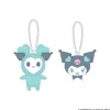 Sanrio TWICE LOVELYS x Characters Bag Charm Mively x Kuromi Set of 2 Plush JAPAN