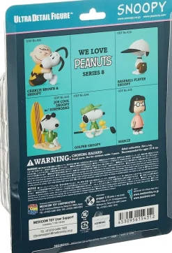 Medicom Toy Figure*Ultra Detail Figure PEANUTS Series 8 CHARLIE BROWN & SNOOPY JAPAN OFFICIAL