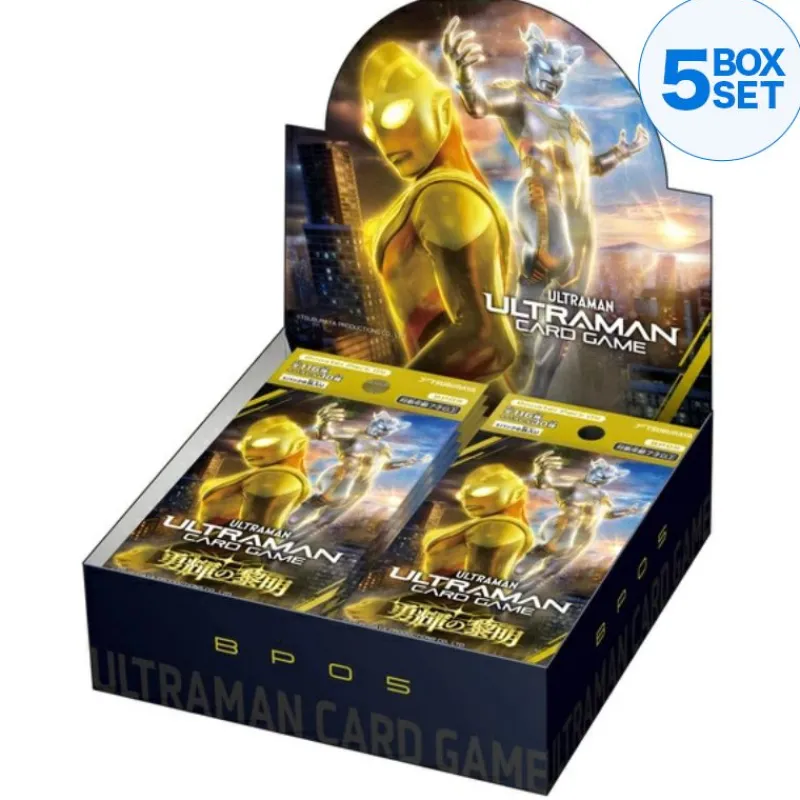 Tsuburaya Ultraman Card Game Heroes of the Radiant Dawn BP05 Booster Pack Box TCG JAPAN