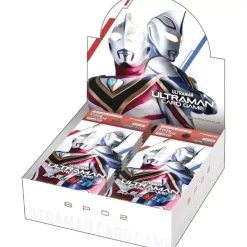 Tsuburaya Cards*Ultraman Card Game Raging Red and Blue BP02 Booster Pack Box TCG JAPAN