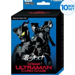 Tsuburaya Cards*Ultraman Card Game Zero's Bond SD02 Starter Deck 02 TCG JAPAN OFFICIAL
