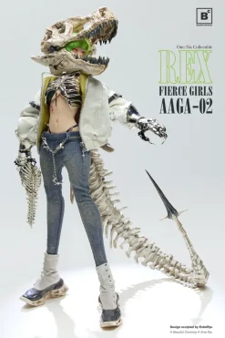 Underverse Figure*Beautiful Chemistry BONEGIRL AAGA-02 GUNNER REX 1/6 Action Figure