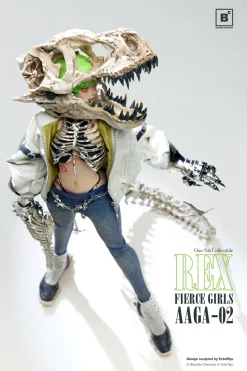 Underverse Figure*Beautiful Chemistry BONEGIRL AAGA-02 GUNNER REX 1/6 Action Figure