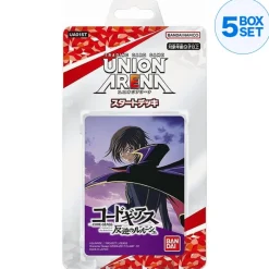 BANDAI Union Arena Code Geass Lelouch Of The Rebellion Starter Deck UA01ST ZA-614