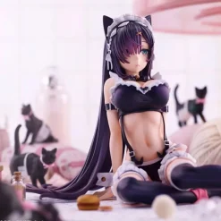 Union Creative Figure*Mika Pikazo Cat Maid Figure JAPAN OFFICIAL