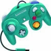 Nintendo Video Game*Used GameCube Official Controller Emerald Blue GC JAPAN OFFICIAL IMPORT