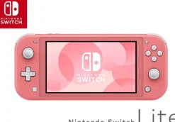 Nintendo Video Game*Used Switch Lite Console Only Coral Pink JAPAN OFFICIAL