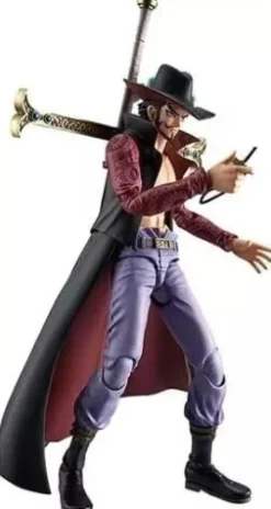 MegaHouse One Piece*Variable Action Heroes ONE PIECE Dracule Mihawk Action Figure JAPAN OFFICIAL