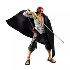 MegaHouse Figure*Variable Action Heroes ONE PIECE Red-Haired Shanks Ver.1.5 Action Figure JAPAN
