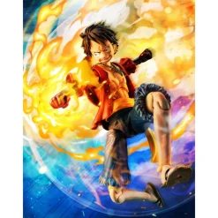 MegaHouse Variable Action Heroes ONE PIECE Monkey D. Luffy Armament Haki Ver. Figure JAPAN