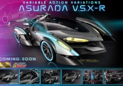 MegaHouse Figure*Variable Action Variations Future GPX Cyber Formula Asurada V.S.X-R 1/24 Figure