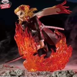 Banpresto Figure|Demon Slayer*VIBRATION STARS PLUS Demon Slayer Tanjiro Kamado Kyojuro Rengoku Figure Set of 2
