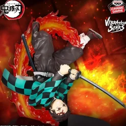 Banpresto Figure|Demon Slayer*VIBRATION STARS PLUS Demon Slayer Tanjiro Kamado Kyojuro Rengoku Figure Set of 2
