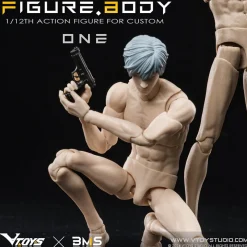 VTOYS Figure*x BMS Posable Figure Body ONE VB002 White Skin 1/12 Action Figure JAPAN