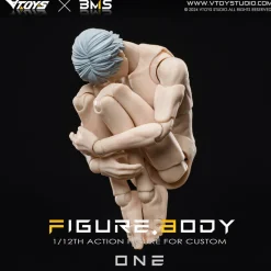 VTOYS Figure*x BMS Posable Figure Body ONE VB002 White Skin 1/12 Action Figure JAPAN