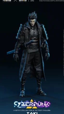 VTOYS Figure*x BMS x CF Cyberpunk Series Samurai Taki 1/12 Action Figure JAPAN OFFICIAL