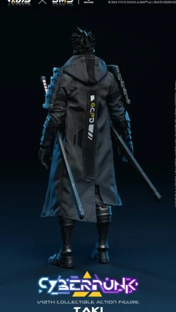 VTOYS Figure*x BMS x CF Cyberpunk Series Samurai Taki 1/12 Action Figure JAPAN OFFICIAL