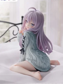 FuRyu Wandering Witch The Journey of Elaina Elaina knit ver. Repaint BLUE 1/7 Figure