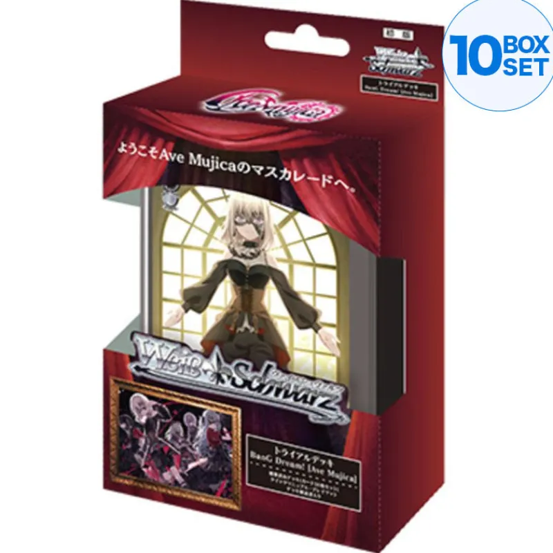 BUSHIROAD Weiss Schwarz BanG Dream! Ave Mujica Trial Deck TCG JAPAN OFFICIAL