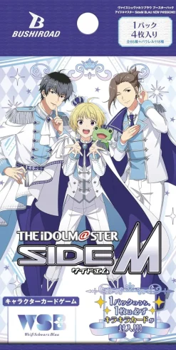 Bushiroad Weiss Schwarz Blau THE IDOLM@STER SideM BLAU NEW P@SSION!!! Booster Box TCG