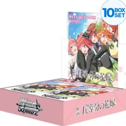 BUSHIROAD Weiss Schwarz Booster Pack Movie The Quintessential Quintuplets BOX JAPAN ZA-234