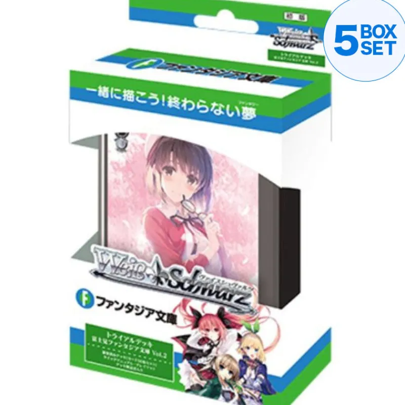 Bushiroad Weiss Schwarz Fujimi Fantasia Bunko Vol.2 Trial Deck TCG JAPAN OFFICIAL