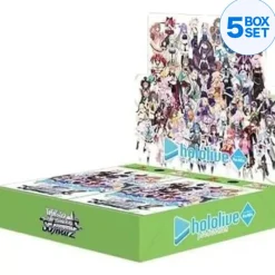 BUSHIROAD Weiss Schwarz Hololive Production Vol.1 & Vol.2 Re:Mix Booster Pack Box TCG